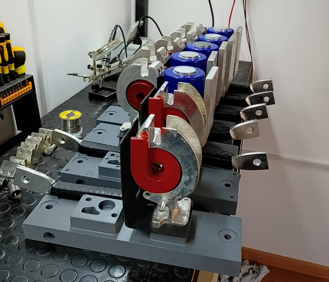 armado contactores recuperados